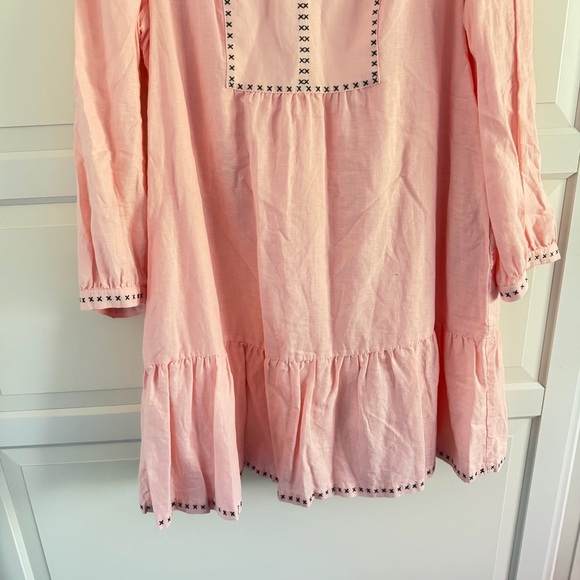 Tuckernuck Bermuda Pink Palmerston Mini Dress Size XL 41341 - Picture 7 of 11